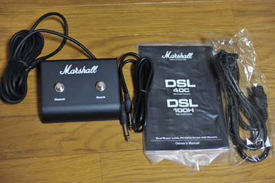 マーシャル アンプヘッドDSL100H (Marshall 100W 2ch ALL VALVE AMP HEAD DSL100H)